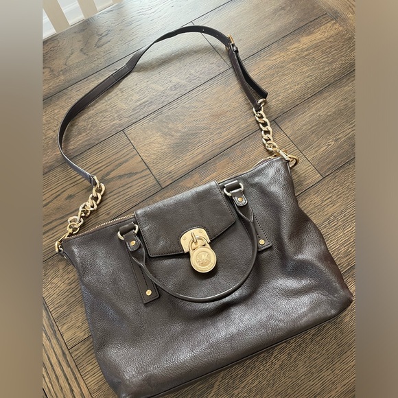 Brown Leather Michael Kors Handbag or Crossbody! - Picture 10 of 11